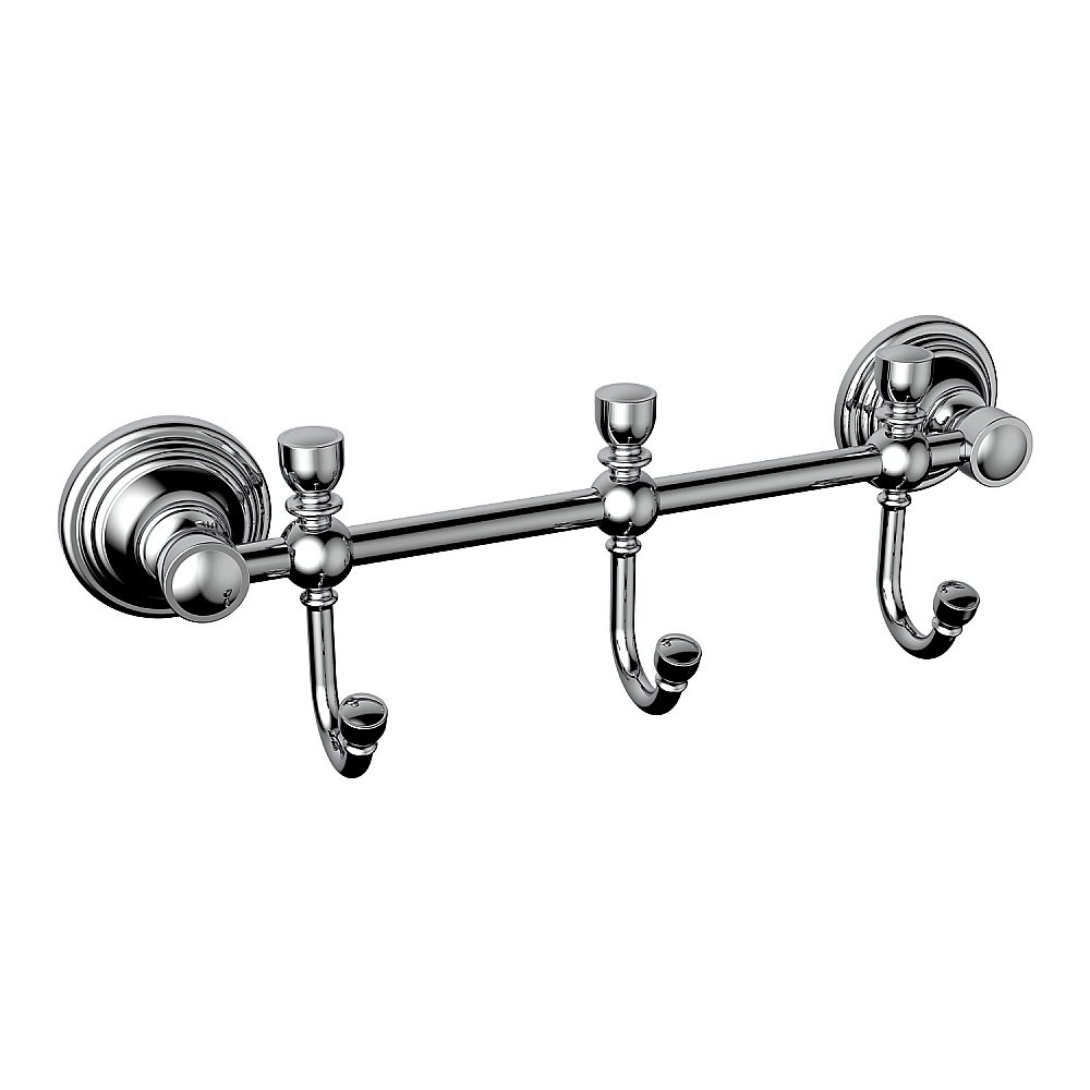 Планка с крючками Savoy SV3 CHR хром купить в интернет-магазине сантехники Sanbest