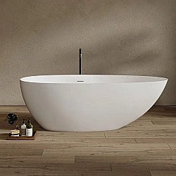 Ванна ABBER Stein AS9611NM-1.7 170x80 белая матовая купить в интернет-магазине Sanbest