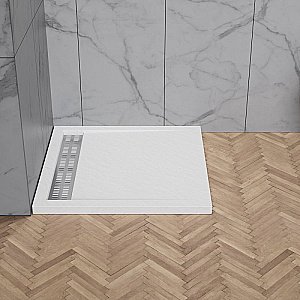 Душевой поддон BelBagno TRAY-BB-DUE-A-100-4-W0 100х100 белый купить в интернет-магазине Sanbest