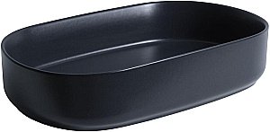 Раковина накладная Allen Brau Fantasy 55 4.11022.31 черная матовая купить в интернет-магазине Sanbest