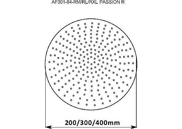Верхний душ Aquanet Passion AF301-84-RM купить в интернет-магазине сантехники Sanbest