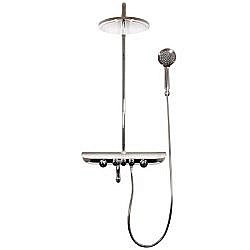 Душевая система Rav-Slezak MURRAY MU253.5/4KB хром купить в интернет-магазине сантехники Sanbest