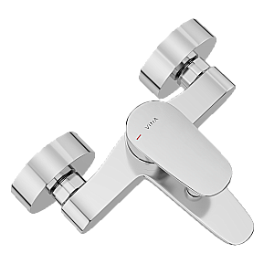 Смеситель для ванны VitrA Flow Round A43057EXP1 хром купить в интернет-магазине сантехники Sanbest