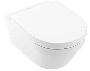 Унитаз подвесной Villeroy&Boch Architectura 4694R001 альпийский белый, безободковый купить в интернет-магазине Sanbest