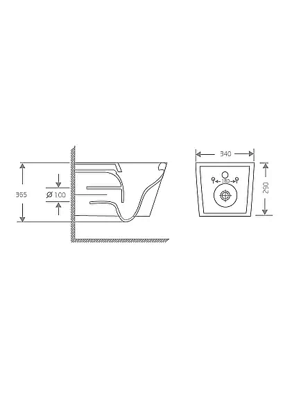 Унитаз подвесной с инсталляцией WeltWasser BAMBERG 460 + GUDZON 485 WT + BAMBERG BL безободковый, смыв торнадо, с крышкой микролифт, белый/кнопка черная матовая купить в интернет-магазине Sanbest