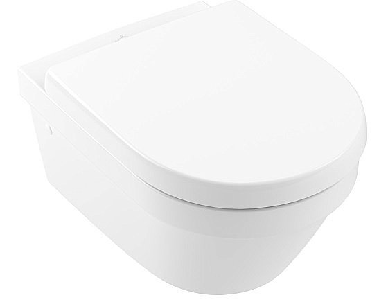 Унитаз подвесной Villeroy&Boch Architectura 4694R001 альпийский белый, безободковый купить в интернет-магазине Sanbest