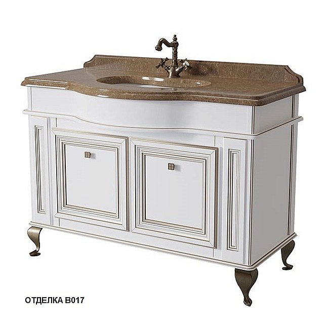 Тумба с раковиной со столешницей Caprigo Fresco 120 для ванной в интернет-магазине Sanbest