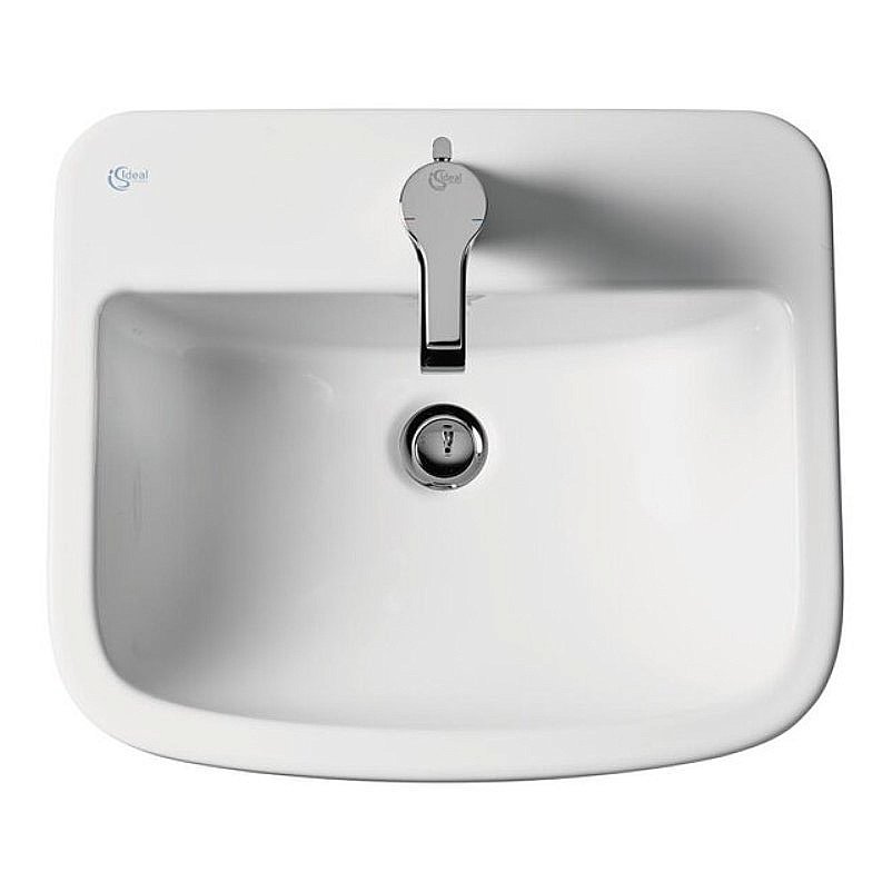 Раковина врезная сверху столешницы Ideal Standard Tempo 50 T059201 белая купить в интернет-магазине Sanbest