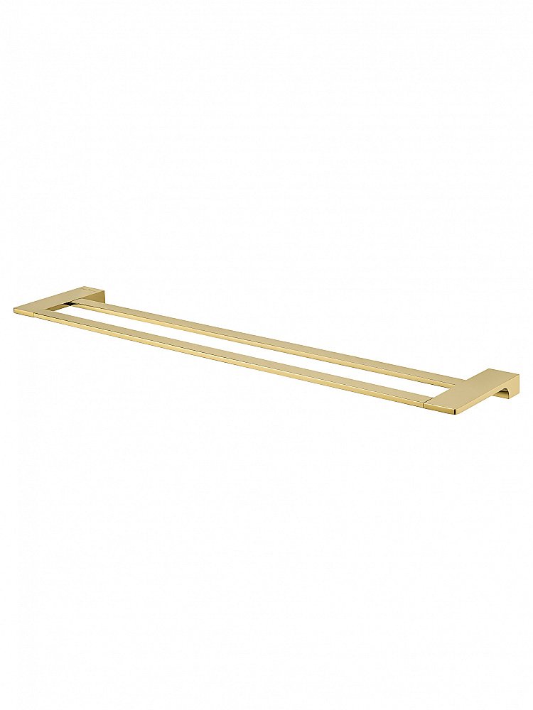 Полотенцедержатель двойной WONZON & WOGHAND ECLIPSE WW-9111-LG золото глянцевое купить в интернет-магазине сантехники Sanbest