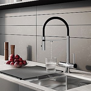 Смеситель для кухни Iddis Ace ACESBFFi05 хром купить в интернет-магазине сантехники Sanbest