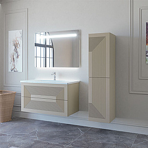 Пенал Caprigo Modo Quarta 35750 35 цвет на выбор для ванной в интернет-магазине сантехники Sanbest