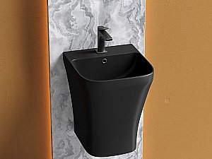 Раковина Ceramica Nova Dion 36 CN6067MB черная матовая купить в интернет-магазине Sanbest