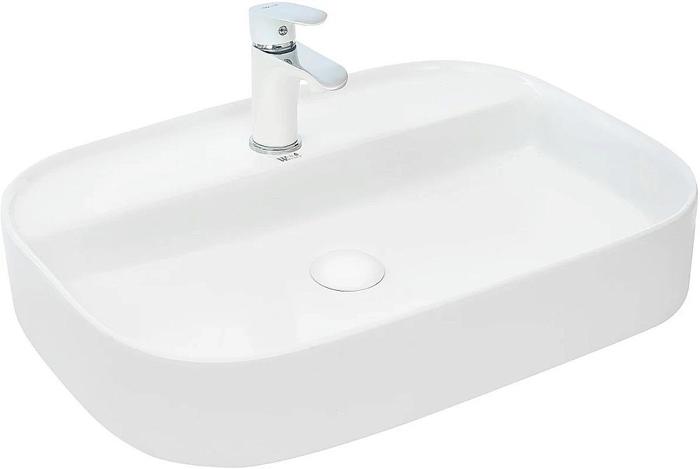Накладная раковина WeltWasser WW ELBACH 2205 61 белая купить в интернет-магазине Sanbest
