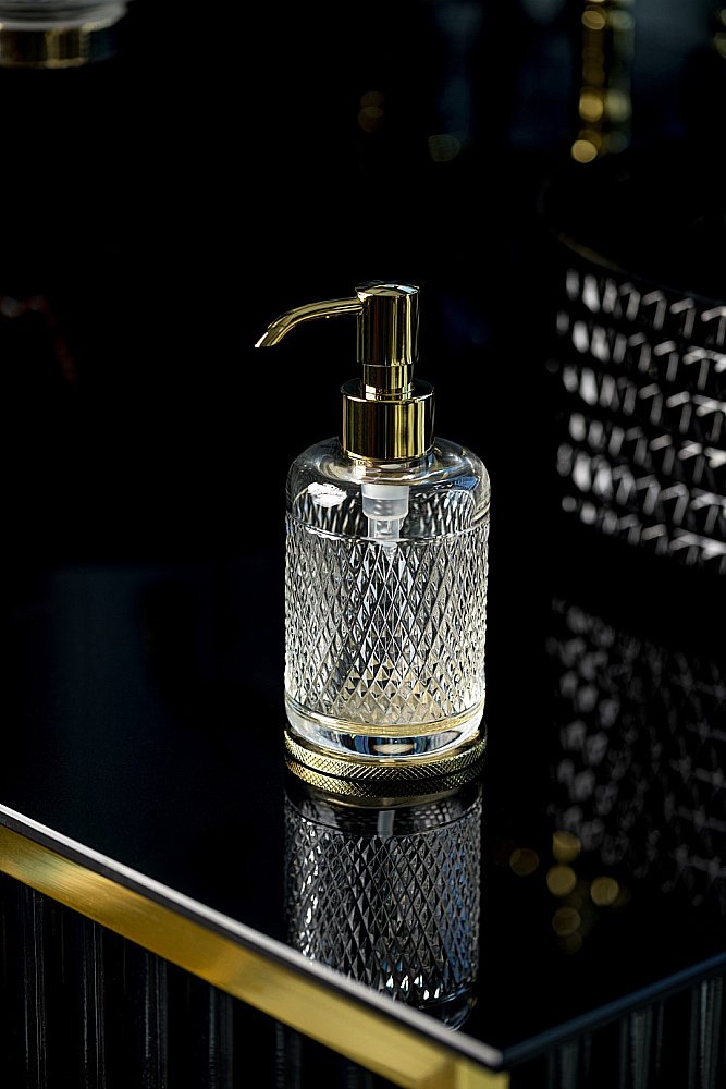 Диспенсер Boheme AURA 10250-G золото купить в интернет-магазине сантехники Sanbest