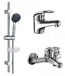 Набор смесителей Agger Move A0631100 хром купить в интернет-магазине сантехники Sanbest