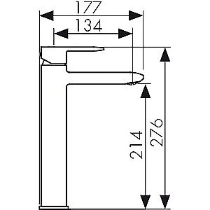 Смеситель для раковины Kaiser Estilo 62111 купить в интернет-магазине сантехники Sanbest