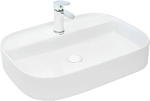 Накладная раковина WeltWasser WW ELBACH 2205 61 белая купить в интернет-магазине Sanbest