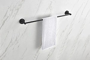 Полотенцедержатель Aquatek Европа AQ4114MB черный матовый купить в интернет-магазине сантехники Sanbest