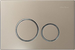 Кнопка для инсталляции Allen Brau Priority 9.20001.BN никель/хром купить в интернет-магазине сантехники Sanbest