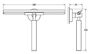 Стеклоочиститель ARTWELLE Harmonie HAR 046 купить в интернет-магазине сантехники Sanbest