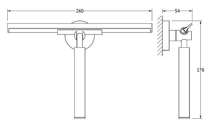 Стеклоочиститель ARTWELLE Harmonie HAR 046 купить в интернет-магазине сантехники Sanbest
