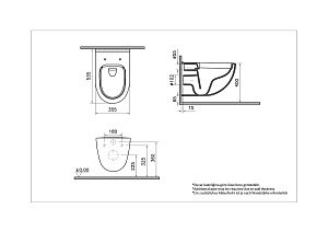 Унитаз подвесной Vitra S40 7759B003-0075 купить в интернет-магазине Sanbest