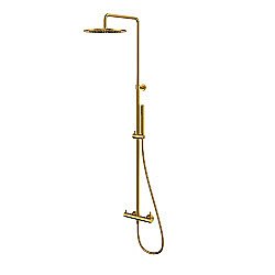 Душевая система WhiteCross Y Y1244GLB матовое золото купить в интернет-магазине сантехники Sanbest