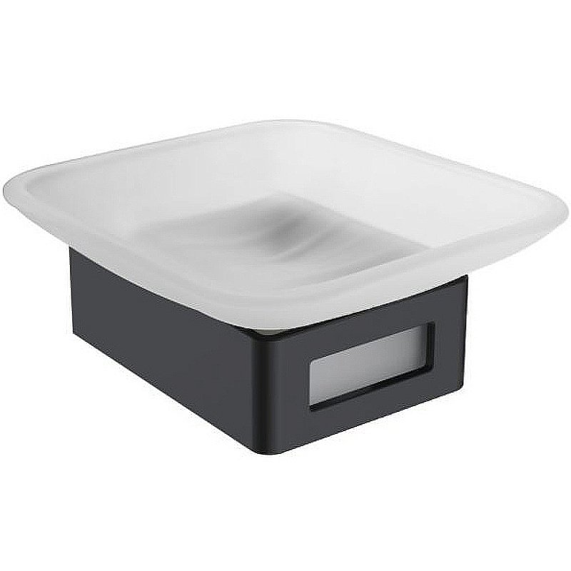 Мыльница Boheme Q 10943-G-B черный/золото купить в интернет-магазине сантехники Sanbest