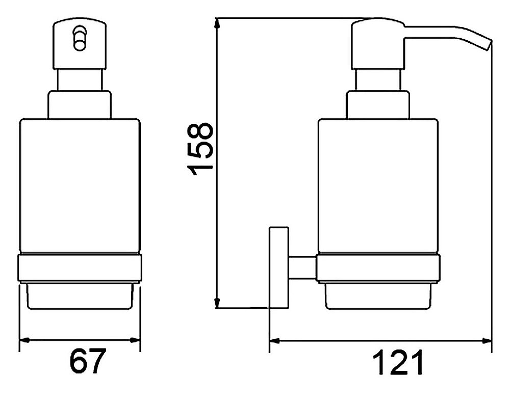 Диспенсер Timo Selene 12039/03 купить в интернет-магазине сантехники Sanbest