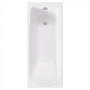 Ванна чугунная Delice Fusion DLR230647-AS 170х70 белая, с антискользящим покрытием купить в интернет-магазине Sanbest