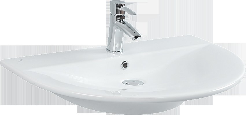 Раковина Creavit Moon 70 MO070.00000 белая купить в интернет-магазине Sanbest