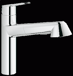 Смеситель для кухни Grohe Eurodisc Cosmopolitan 32257 002 купить в интернет-магазине сантехники Sanbest