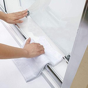 Душевая дверь Veconi Vianno VN55-100-02-C8 100 стекло pear/профиль хром купить в интернет-магазине Sanbest