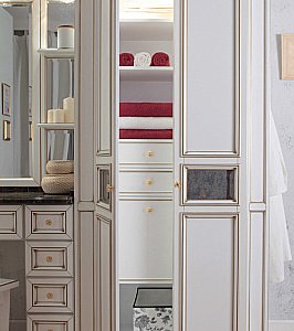 Тумба с раковиной Caprigo Spazio композиция 1 для ванной в интернет-магазине Sanbest