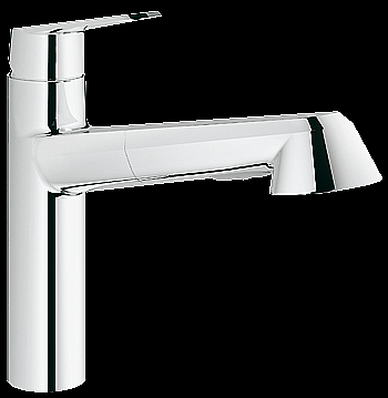 Смеситель для кухни Grohe Eurodisc Cosmopolitan 32257 002 купить в интернет-магазине сантехники Sanbest