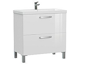 Мебель для ванной MELAR 80 белая для ванной в интернет-магазине Sanbest