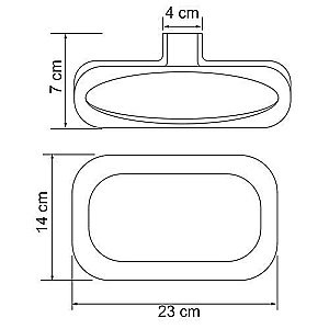 Полотенцедержатель-кольцо WasserKRAFT Kammel K-8360WHITE купить в интернет-магазине сантехники Sanbest