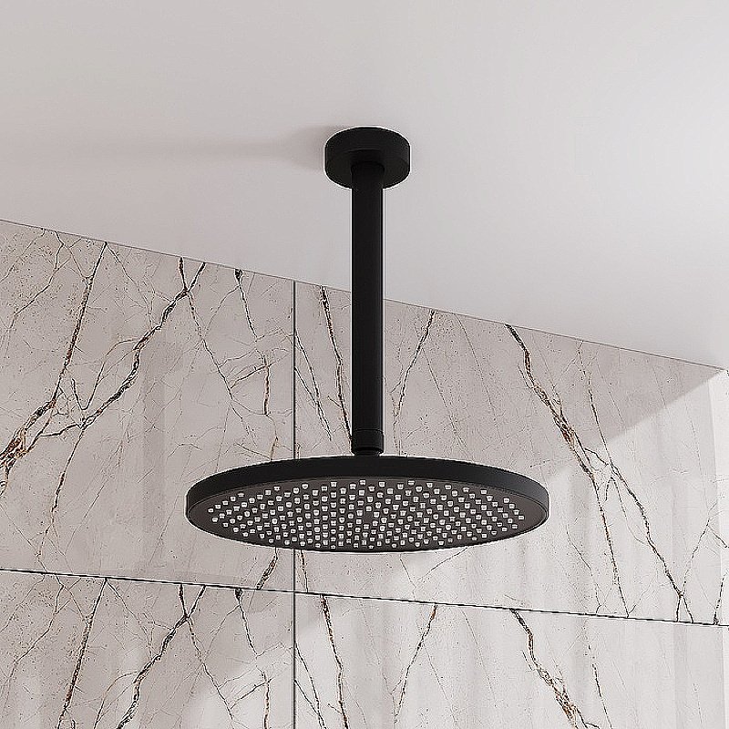 Верхний душ Iddis Esper ESP25BRi64 черный матовый купить в интернет-магазине сантехники Sanbest