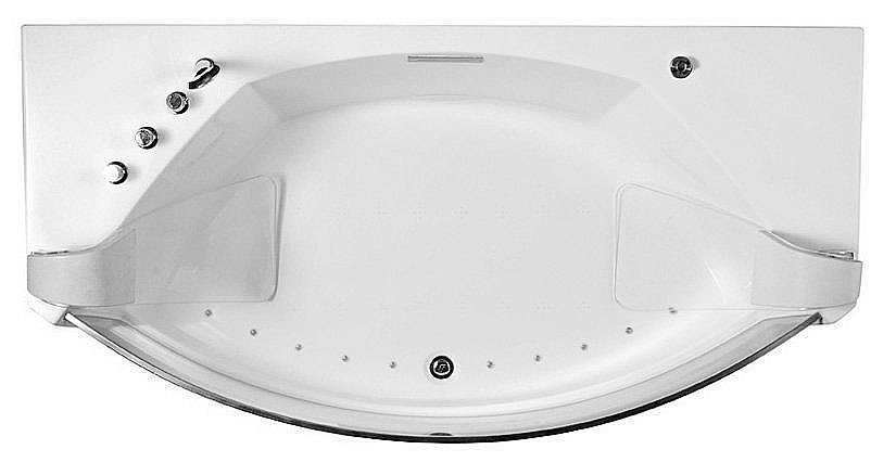 Ванна акриловая Gemy Glass Panel G9079 200х105 белая купить в интернет-магазине Sanbest