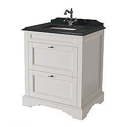 Тумба под раковину со столешницей с 2-мя ящиками Caprigo Greenwich 80 Эмали реестра отделок Classic купить в интернет-магазине сантехники Sanbest