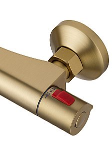 Смеситель для душа с термостатом WONZON & WOGHAND INN 5 WW-B2005-A-BG золото брашированное купить в интернет-магазине сантехники Sanbest