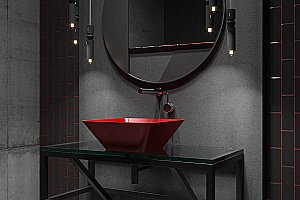 Раковина Holbi Saturn 42 Soft Rock Color 1.02.004.11.3 цвет по RAL купить в интернет-магазине Sanbest