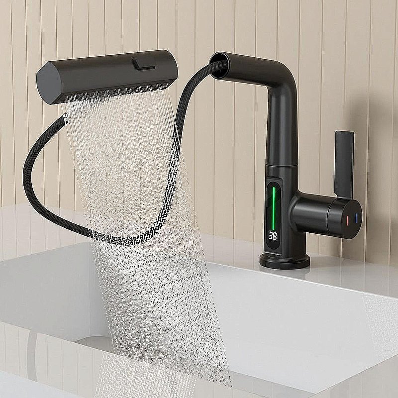 Смеситель для раковины Black&white Sky Day SD3027B черный матовый купить в интернет-магазине сантехники Sanbest