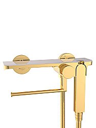 Гигиенический душ со смесителем WeltWasser HIGI SH2 GL золото купить в интернет-магазине сантехники Sanbest