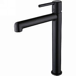 Смеситель для раковины Iddis Aiger AIGBL01i01 черный матовый купить в интернет-магазине сантехники Sanbest