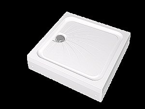 Душевой поддон Alex Baitler 90х90 ER9017H-1 белый купить в интернет-магазине Sanbest