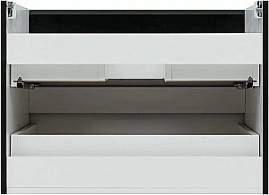 Тумба с раковиной Aquanet Вега 2.0 337954/284027 70 черный для ванной в интернет-магазине Sanbest