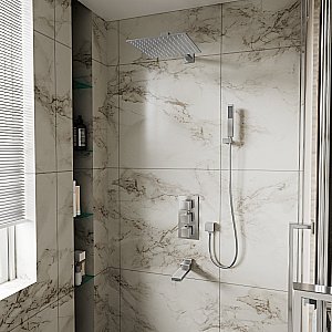 Душевая система D&K Bayern.Liszt DA2515601A04 хром купить в интернет-магазине сантехники Sanbest