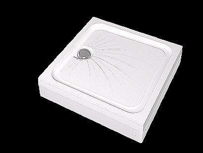 Душевой поддон Alex Baitler 90х90 ER9017H-1 белый купить в интернет-магазине Sanbest