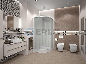 Душевая кабина Erlit Comfrot ER3509P-C3-RUS 90x90 матовое стекло купить в интернет-магазине Sanbest